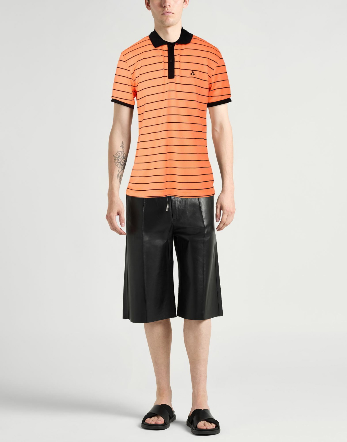 Peuterey Mens Polo shirt in Orange