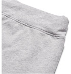 Handvaerk - Flex Mélange Loopback Pima Cotton-Jersey Shorts - Gray