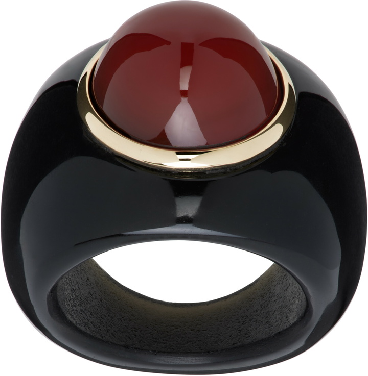 Photo: Sophie Buhai Carnelian Moon Ring