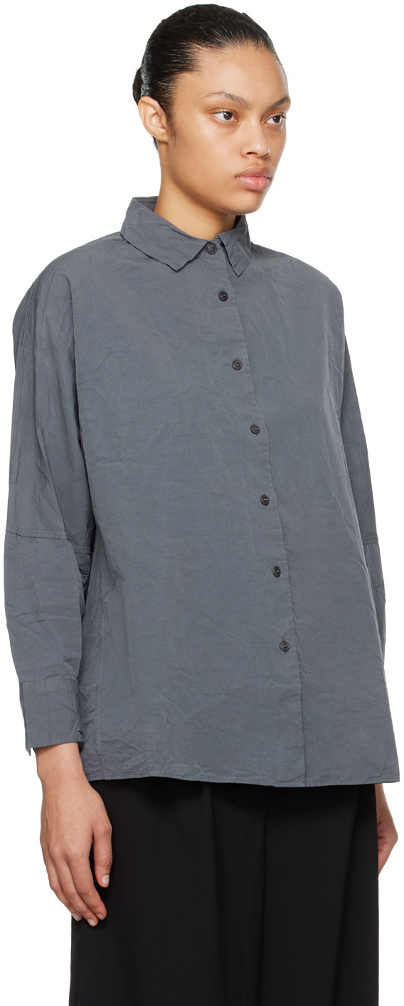 CASEY CASEY Gray Waga Soleil Shirt CASEY CASEY