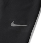 Nike Training - Flex Vent Tapered Logo-Print Jersey Sweatpants - Black