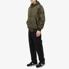 Stone Island Men's Crinkle Reps Hooded Jacket in Olive