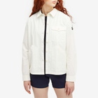 Napapijri Women's Twill Pocket Shirt in White Whisper