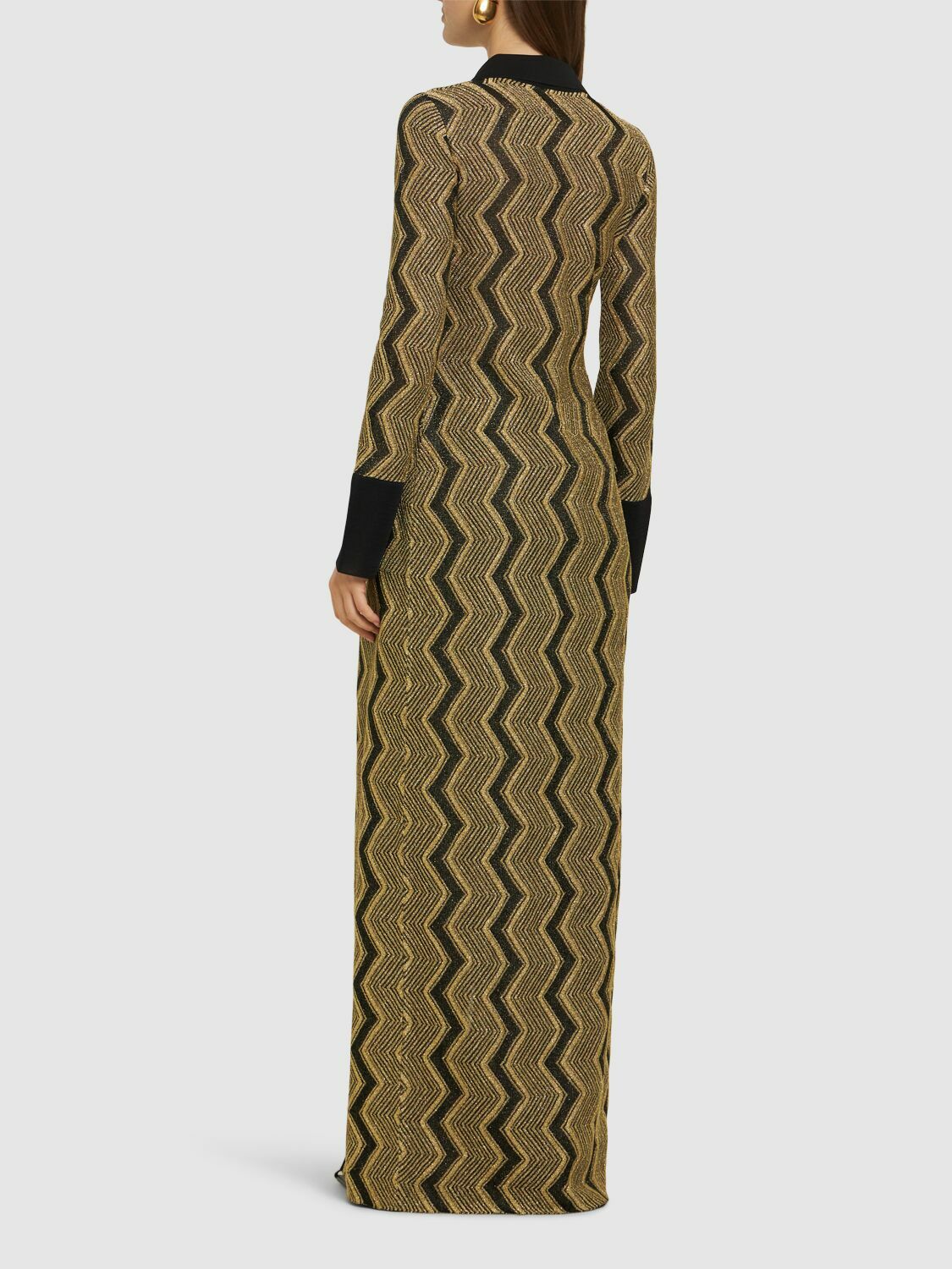 MISSONI✨ウール・モヘア混ストライプロングコート MISSONI Lurex Knit Long Cardigan Missoni