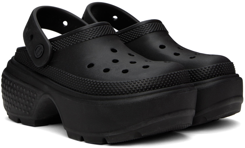 Crocs Black Stomp Clogs Crocs