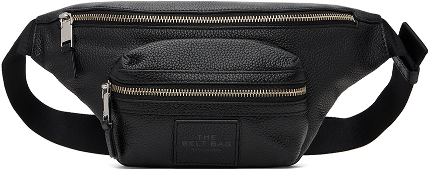Marc Jacobs Black 'The Leather' Belt Bag