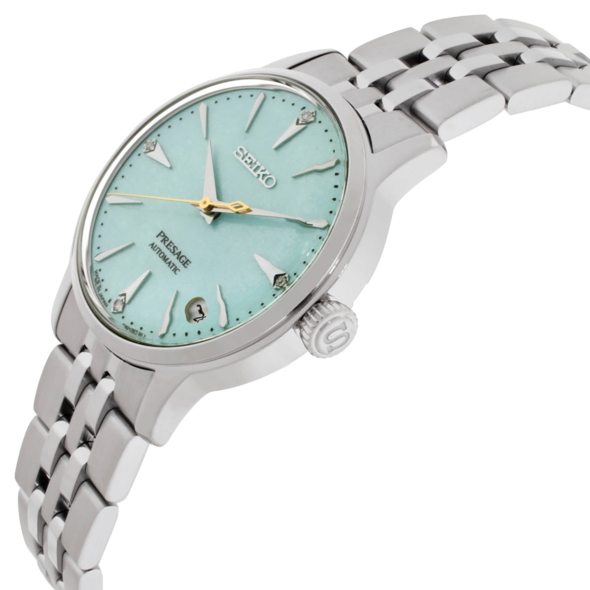 Seiko Presage Automatic Ladies Light Green Dial Watch SRPL63J1