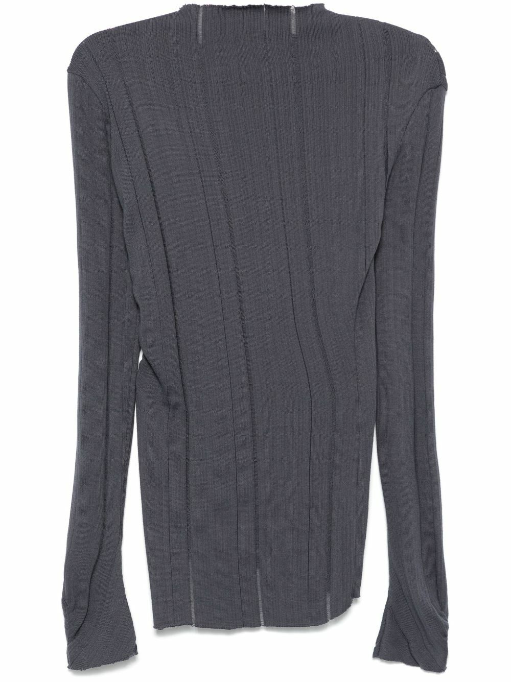 Jade Cropper Slit Top