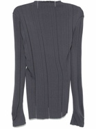 Jade Cropper Slit Top
