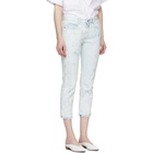 Stella McCartney Blue Skinny Boyfriend Jeans