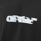 Off-White Men's Sliding Book Logo T-Shirt in Black