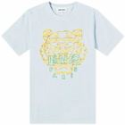 Kenzo Men's Actua Summer Tiger Classic T-Shirt in Light Blue