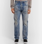 John Elliott - The Cane 2 Distressed Denim Jeans - Blue