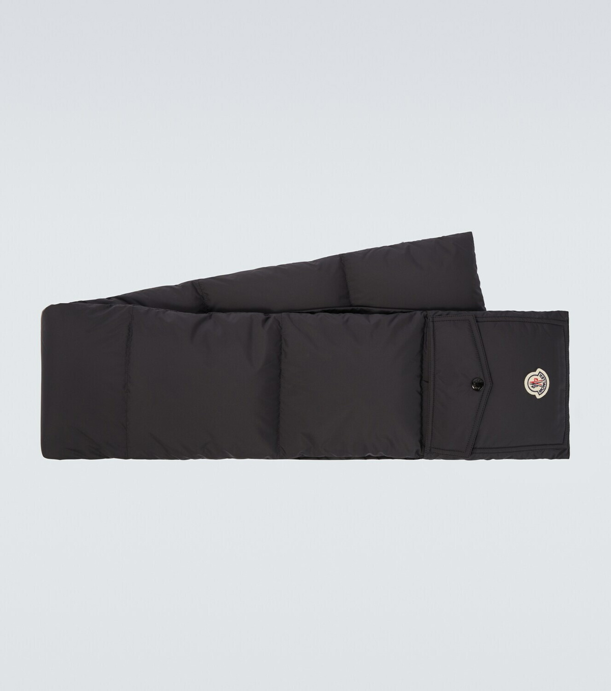 Moncler Logo down scarf
