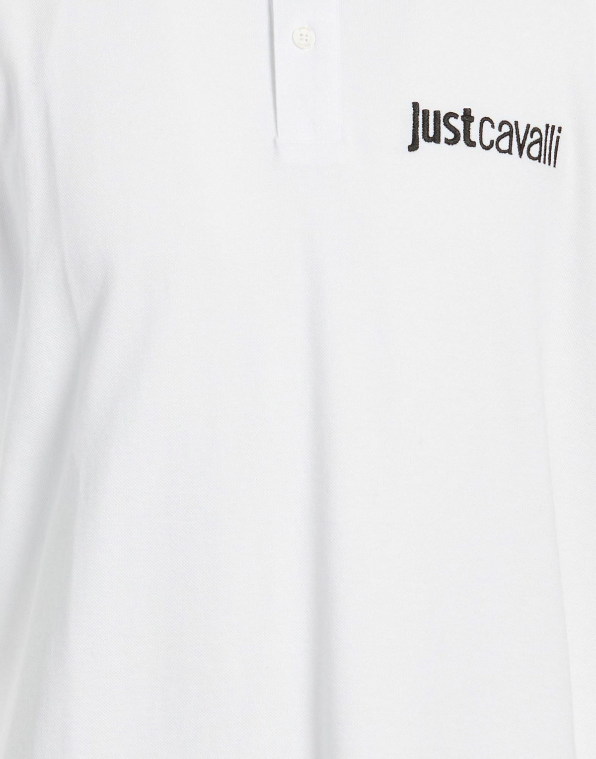 Just Cavalli Mens Polo shirt in White