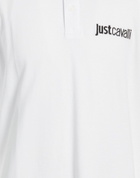 Just Cavalli Mens Polo shirt in White