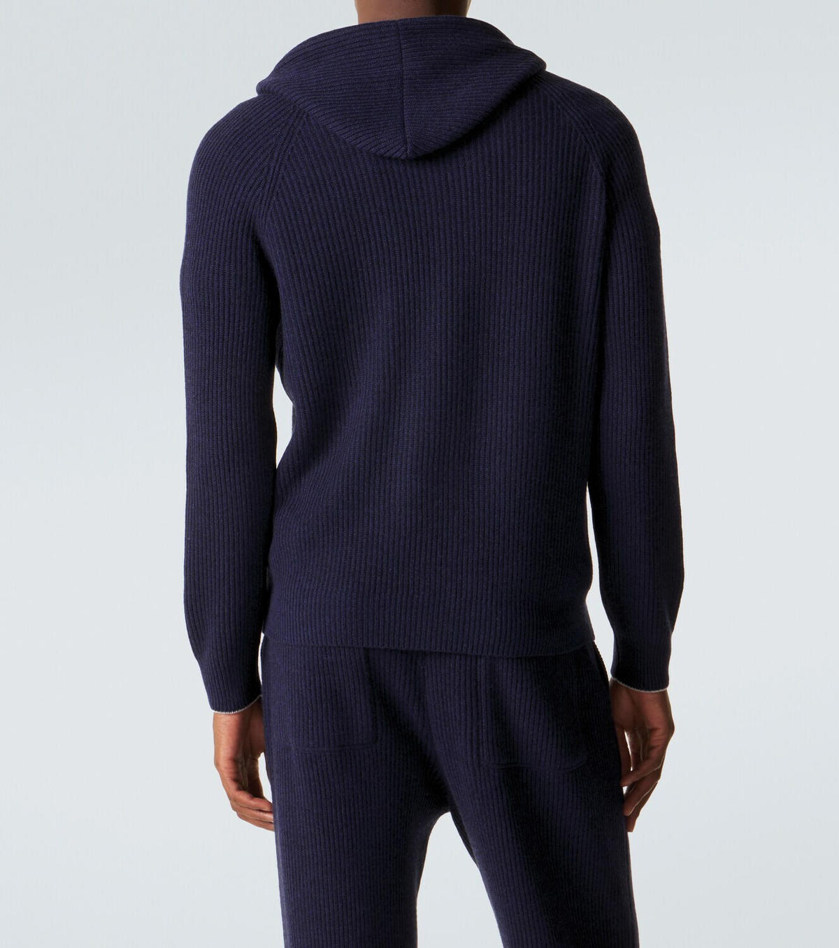 Brunello Cucinelli Ribbed-knit cashmere zip-up cardigan