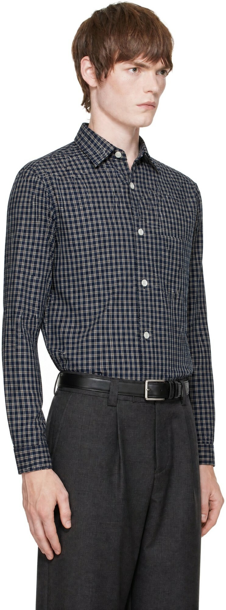 ANOTHER ASPECT Navy Another 4.0 Shirt