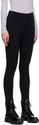 Hugo Black Nylon Leggings