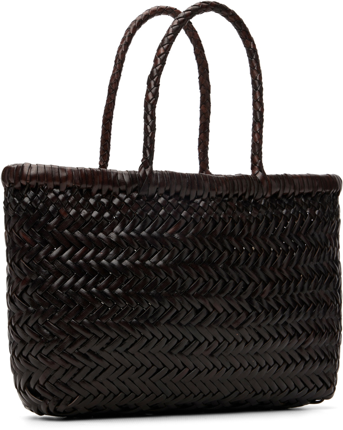 Dragon Diffusion Brown Mini Flat Gora Bag