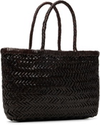 Dragon Diffusion Brown Mini Flat Gora Bag