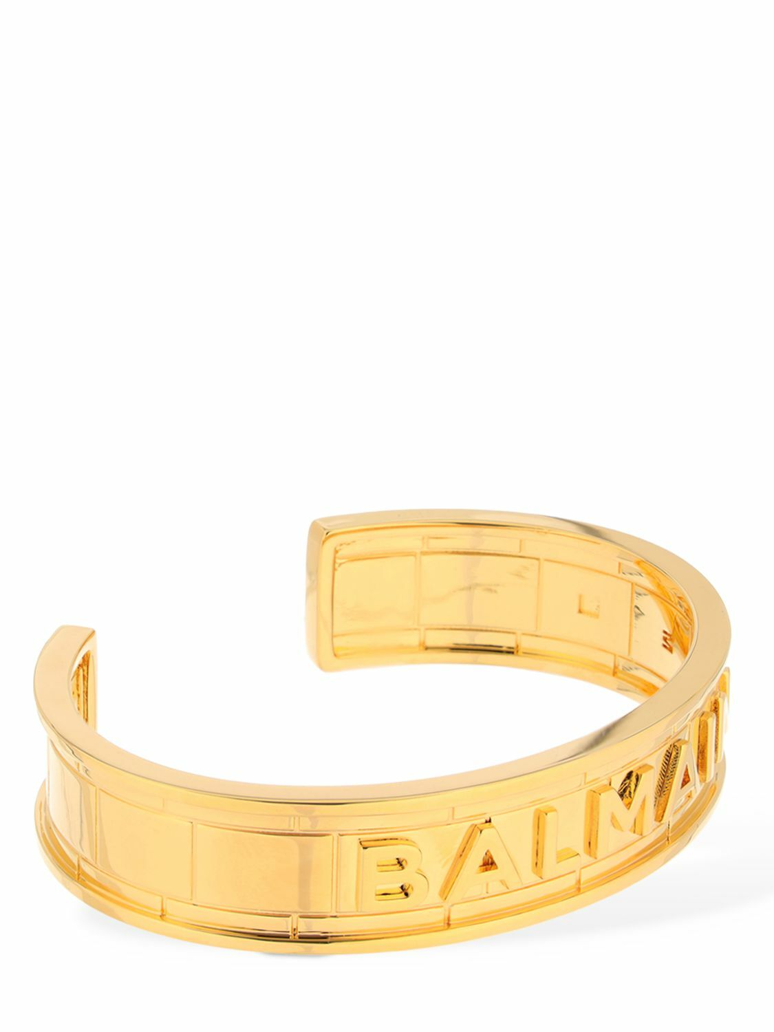 BALMAIN - Tubular Balmain Cuff Bracelet Balmain