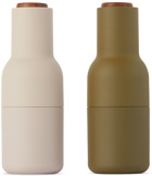 MENU Green & Beige Bottle Grinders