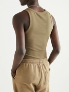 Entire Studios - Garment-Dyed Ribbed Stretch Cotton-Jersey Tank Top - Neutrals