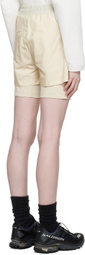 Templa Beige Layered Shorts