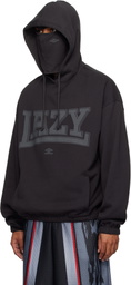 Umbro Black 'Lazy' Mask Hoodie