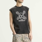 Heresy Men's Green Man Vest in Ash