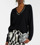 Dries Van Noten Embellished wool sweater
