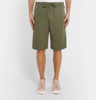 Paul Smith - Linen and Cotton-Blend Drawstring Shorts - Men - Green