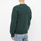 Daily Paper Men's Navalo Varsity Cardigan in Dark Green