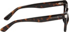 MM6 Maison Margiela Brown 15 Sunglasses