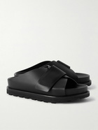 Jil Sander - Leather Sandals - Black