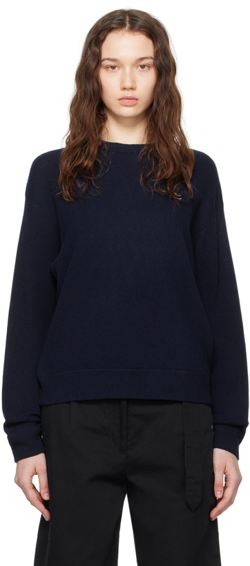 Photo: Lacoste Navy Crewneck Sweater