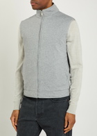 Aurélien Quilted Reversible Shell Gilet Beige