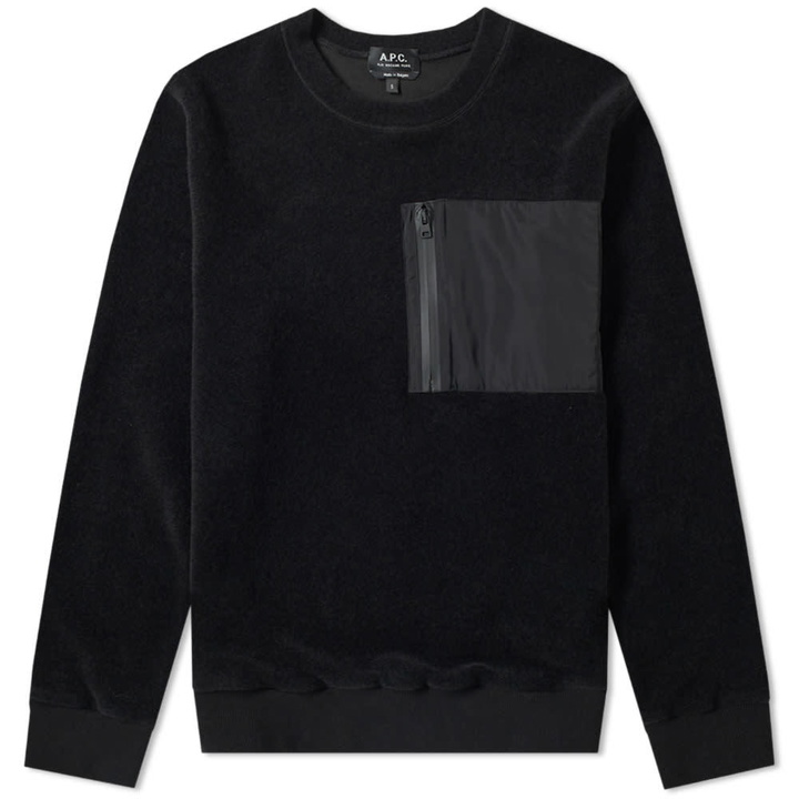 Photo: A.P.C. Club Pocket Crew Sweat