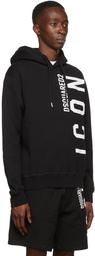 Dsquared2 Black Icon Cool Hoodie