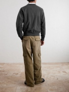 Auralee - Cotton-Jersey Sweatshirt - Black