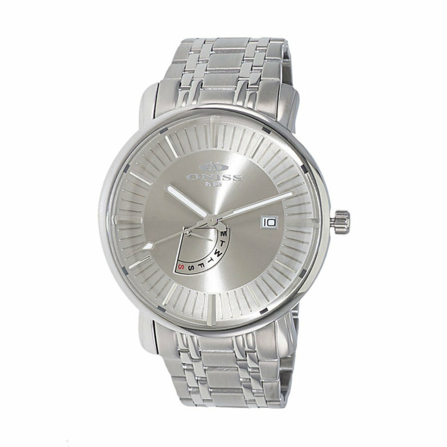 Oniss Sorrento Quartz Silver Dial Mens Watch ON2626-MSV