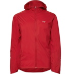 Arc'teryx - Incendo Slim-Fit Mesh-Panelled Lumin Hooded Jacket - Men - Red