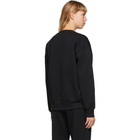 Toteme SSENSE Exclusive Black Silk Terry Sweatshirt