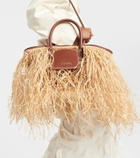 Jacquemus Le Panier Soli Raphia tote bag