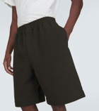 The Row Dovi cotton jersey shorts