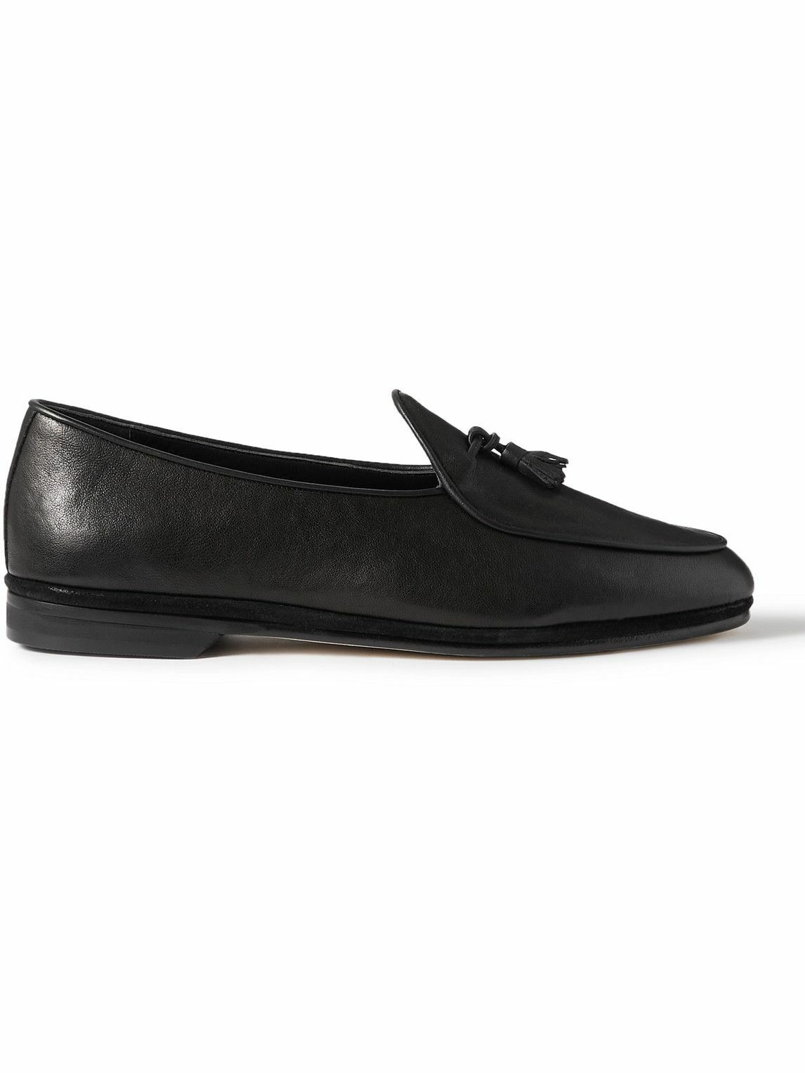 Rubinacci - Marphy Tasselled Leather Loafers - Black Rubinacci