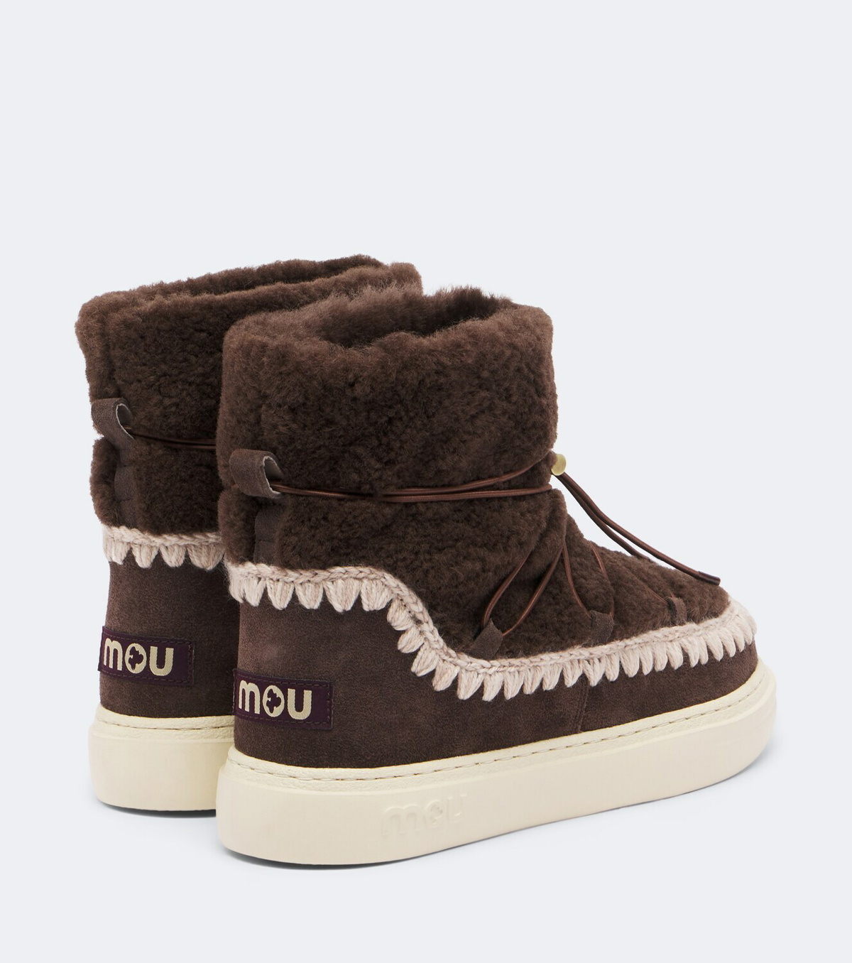 Mou Sneaker Bold shearling ankle boots