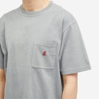 Gramicci Men's One Point Pocket T-Shirt in Slate Pigment