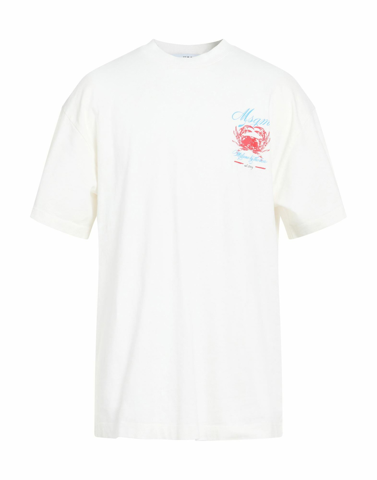 Msgm Mens T-shirt in White